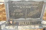 PAUL Cecil August 1961-2006