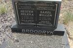 BROODRYK Sarel Willem 1946-2012 & Hester Helena 1946-2008