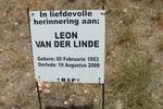 LINDE Leon, van der 1953-2008