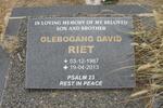 RIET Olebogang David 1987-2013