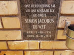 WET Simon Jacobus, de 1951-2010