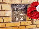 EBING B.I. 1931- & A.C.S. 1935-2011