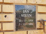 STEYN Jan 1934-2006