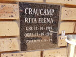 CRAUCAMP Rita Elena 1949-2014