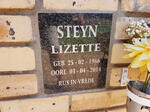 STEYN Lizette 1966-2014