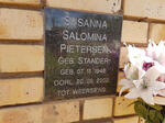 PIETERSEN Susanna Salomina nee STANDER 1946-2002