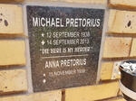 PRETORIUS Michael 1938-2013 & Anna 1939-