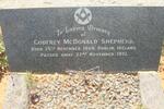 SHEPHERD Godfrey McDonald 1869-1951