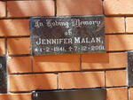 MALAN Jennifer 1941-2001
