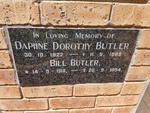 BUTLER Bill 1918-1994 & Daphne Dorothy 1922-1985
