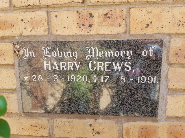 CREWS Harry 1920-1991