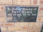 PELSER Piet C. 1943-1992