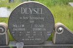 DEYSEL Willem Jacobus 1914-1973 & Elza'b Cornelia 1914-1994
