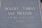 NIEKERK Ockert Tobias, van 1910-2004