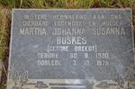 BUSKES Martha Johanna Susanna nee BREEDT 1930-1978
