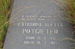 POTGIETER Catharina Aletta 1930-1997