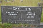 EKSTEEN Lambertus Lochner 1904-1980 & Cecelia Johanna 1905-1997