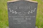 SEYFFERT Charlotte Olive 1926-1981