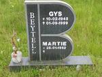 BEYTELL Gys 1945-1999 & Martie 1952-