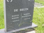 BRUIN Martin Marais, de 1939- & Marion Magdelene 1943-