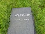 CLERCQ Piet, de 1922-1974