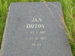 ORTON Jan 1907-1977