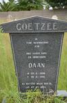 COETZEE Daan 1906-1995