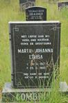 COMBRINK Marta Johanna Louisa 1917-1995