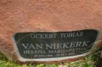 NIEKERK Ockert Tobias, van & Helena Margaretha 1940-2005