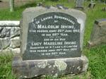 IRVING Malcolm -1943 & Lucy Madeline LAWTON -1965