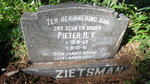 ZIETSMAN Pieter H.V. 1959-1991
