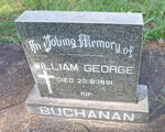 BUCHANAN William George -1991
