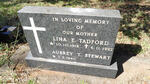 TADFORD Lina E. 1918-1992 :: STEWART Aubrey T. 1940-