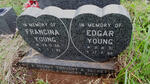 YOUNG Edgar 1931-1995 & Francina 1938-1992