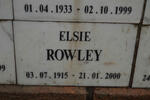 ROWLEY Elsie 1915-2000