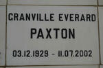 PAXTON Granville Everard 1929-2002