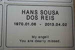REIS Hans Sousa, dos 1970-2013