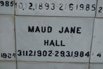 HALL Maud Jane 1902-1984