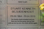 BEZUIDENHOUT Stuart Kenneth 1954-2015