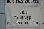 TANNER Bill 1894-1970