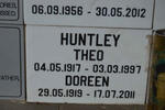 HUNTLEY Theo 1917-1997 & Doreen 1919-2011