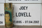 LOVELL Joey 1935-2012