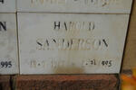 SANDERSON Harold 1907-1995