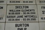 SKELTON William Clements 1909-2001 & Sarah Jane Mitchell 1914-2010