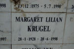 KRUGEL Margaret Lilian 1928-1998