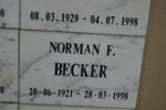 BECKER Norman F. 1921-1998