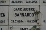 BARNARDO Craig Justice 1964-2006