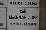JUPP Gail, McKENZIE 1945-2006