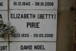 PIRIE Elizabeth 1920-2006