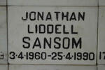 SANSOM Jonathan Liddell 1960-1990